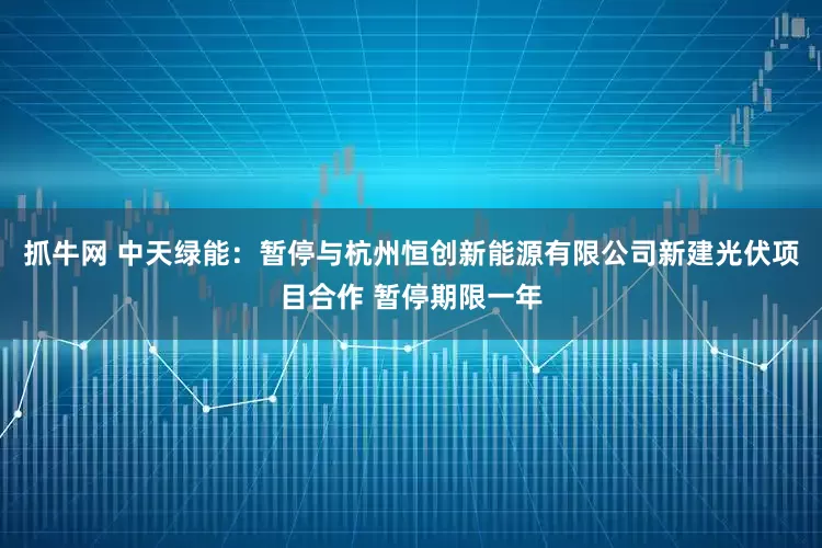 抓牛网 中天绿能：暂停与杭州恒创新能源有限公司新建光伏项目合作 暂停期限一年