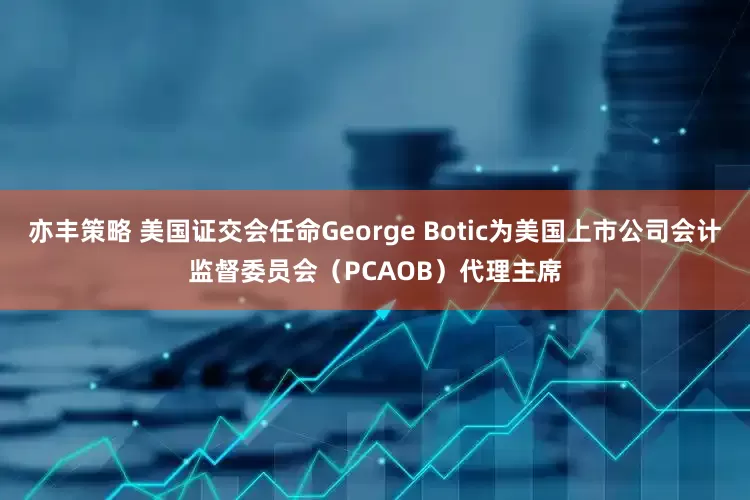 亦丰策略 美国证交会任命George Botic为美国上市公司会计监督委员会（PCAOB）代理主席